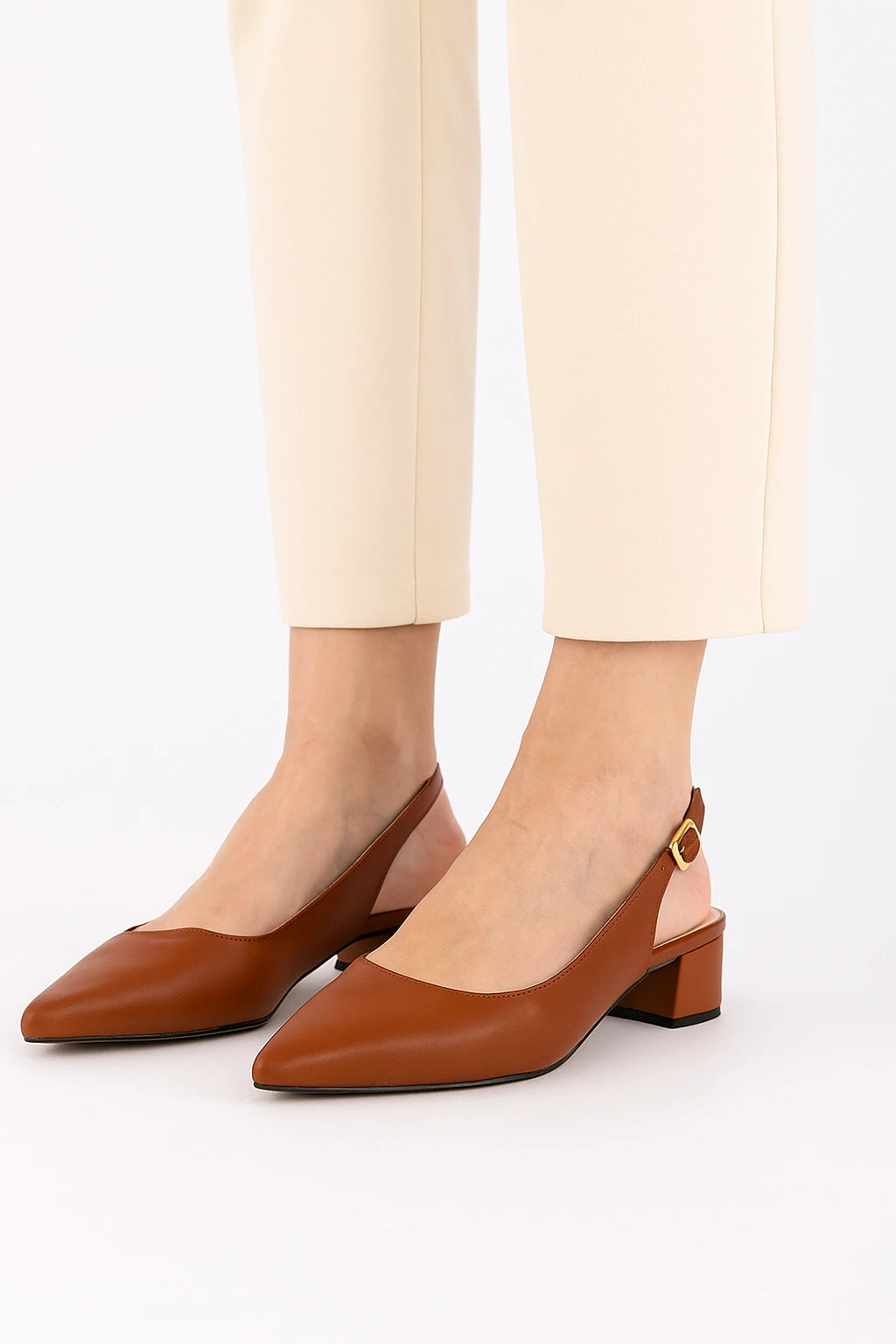 Classic Brown Heels
