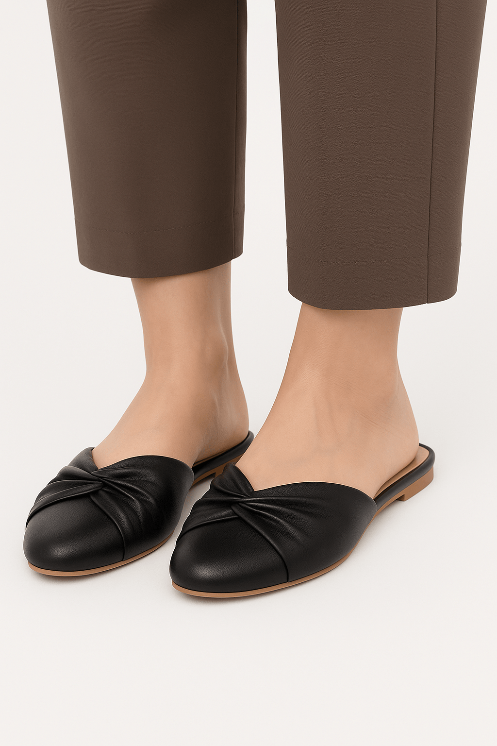 Knotted Slip-on Elegance