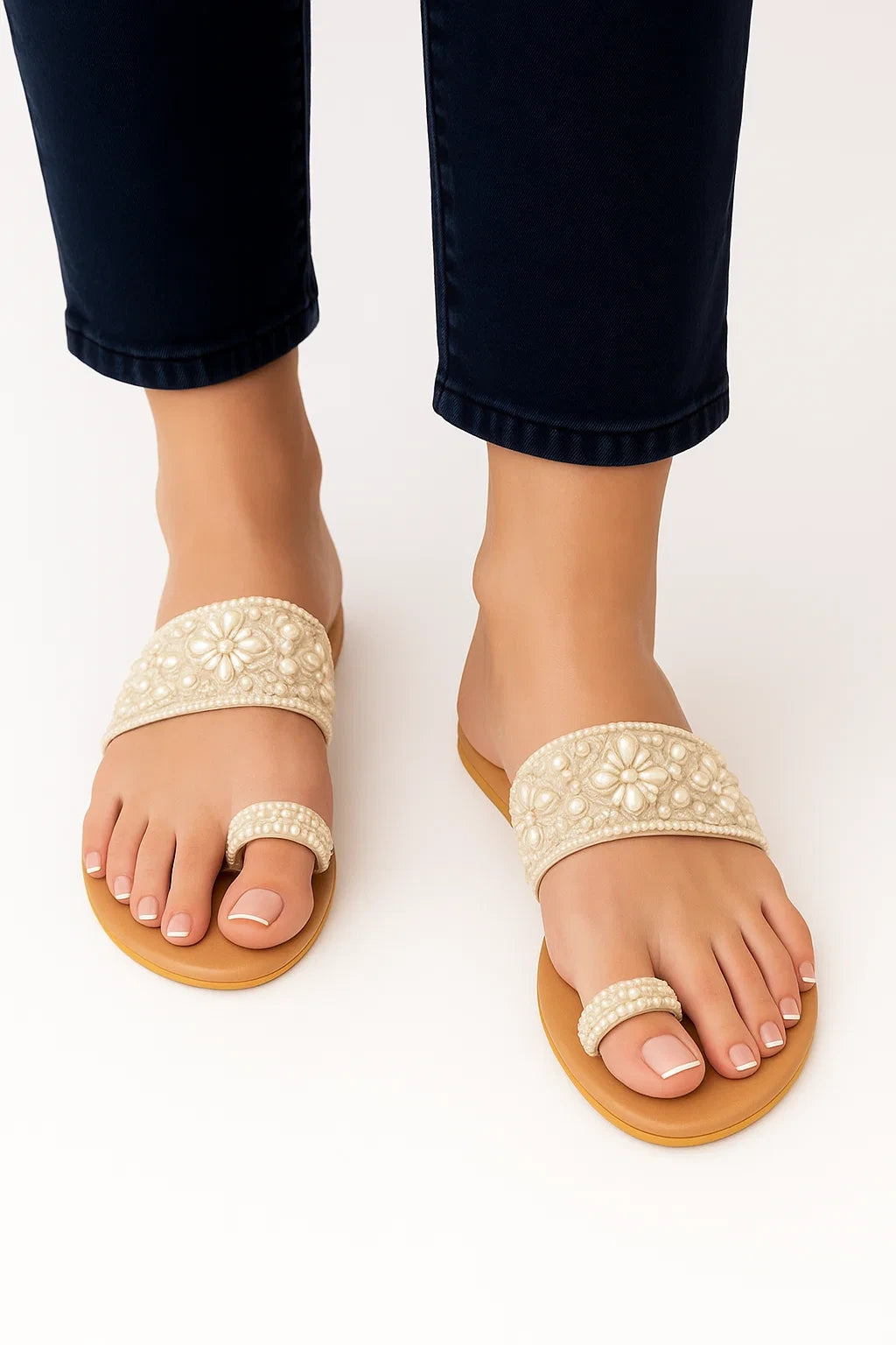 Chic Pearl Flats