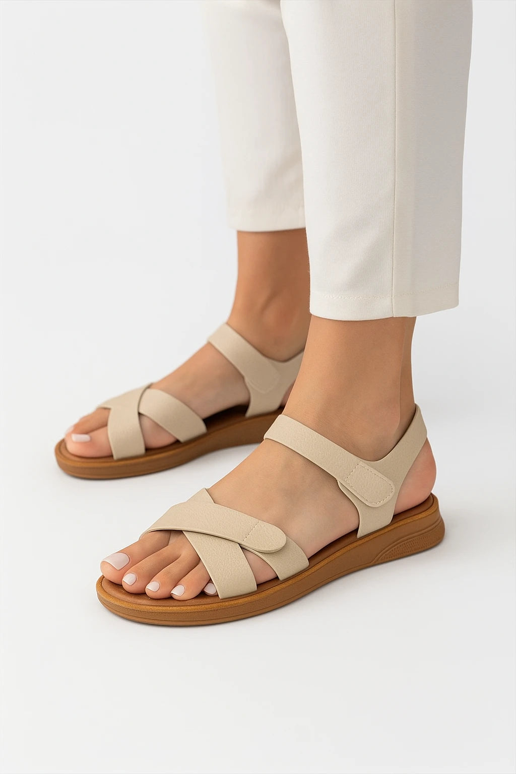 Cross Band Sandals