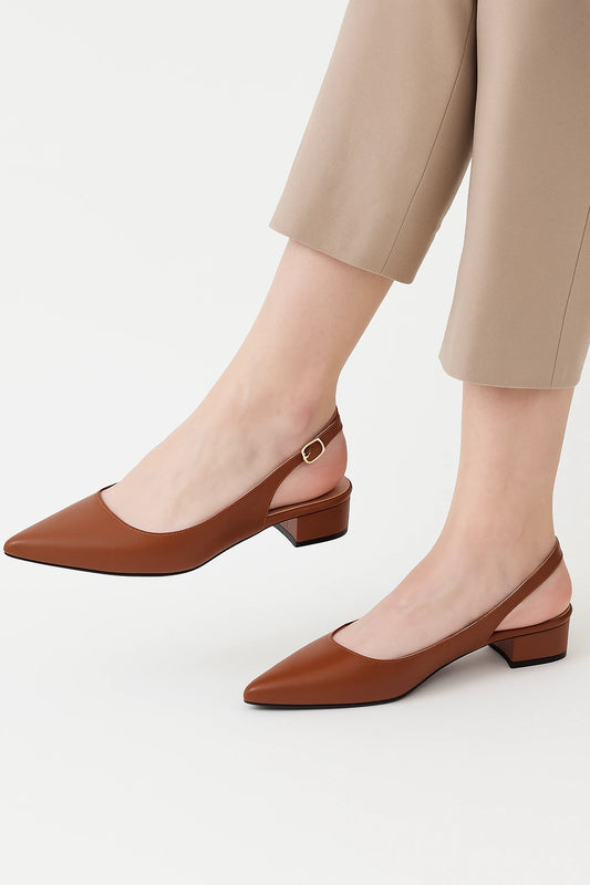 Classic Brown Heels