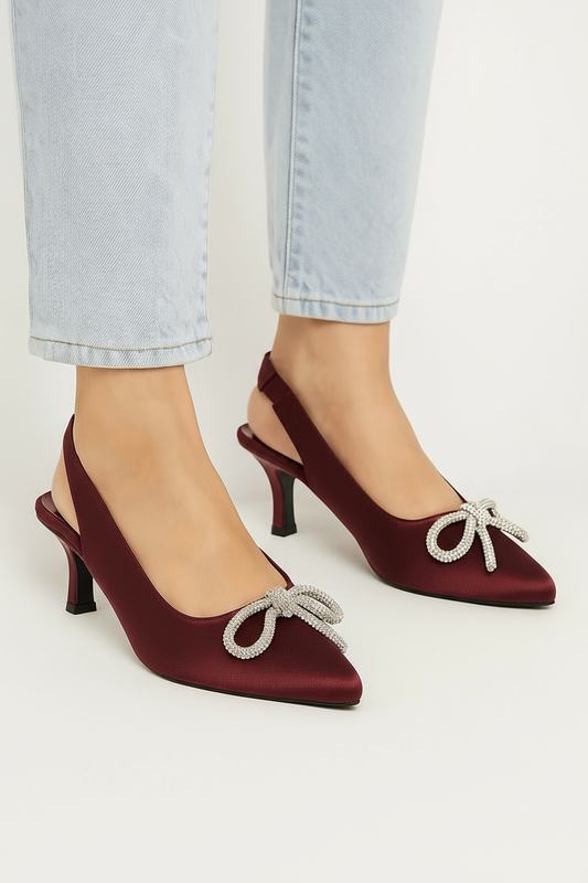 Catalina Bow Heel
