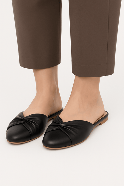 Knotted Slip-on Elegance