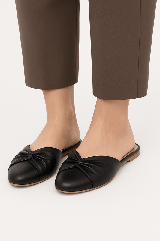Knotted Slip-on Elegance