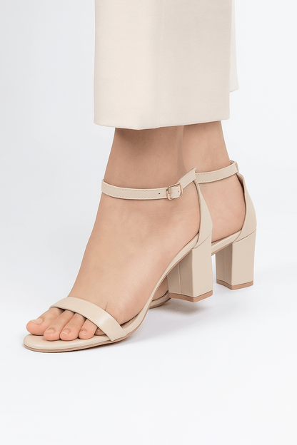 Minimalist Strappy Heels